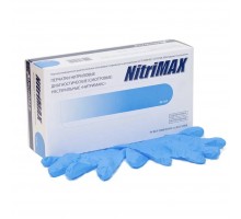 NitriMAX перчатки нитрил, 3,5 г, XS, голубые, 50 пар